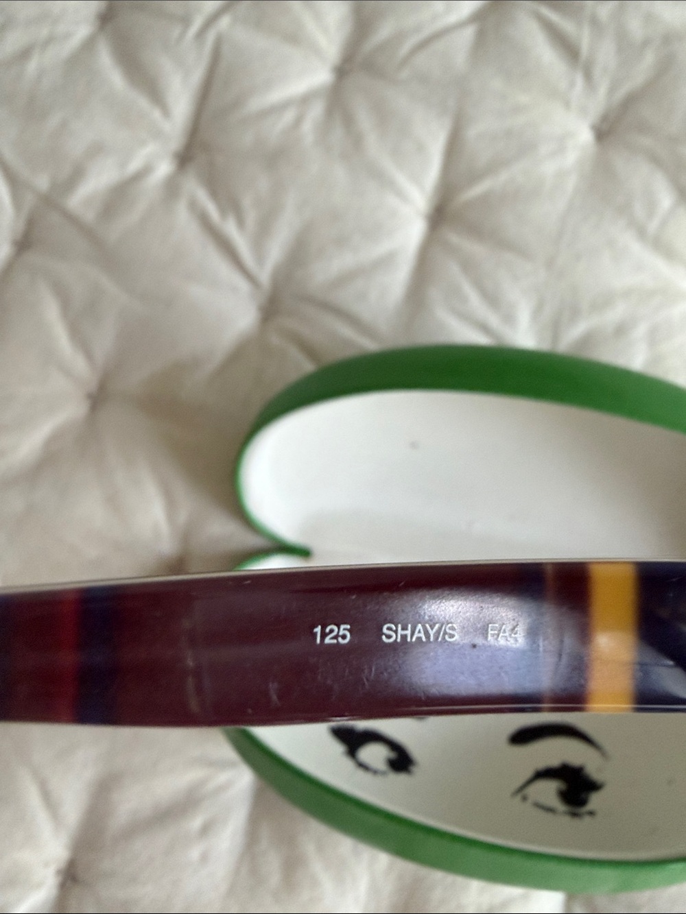 kate spade Brown Lens Sunglasses with Multicolor Tortoiseshell Temples - Picture 5 of 6